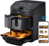 Midea Four et friteuse à air chaud double 8 en 1 de 11 Lites intelligente MAD113MCAF - Remis à neuf