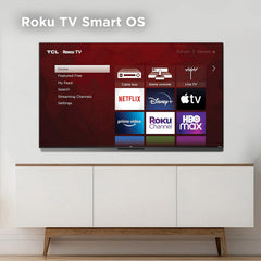 TCL 65" Class S Class 4K UHD HDR LED Smart TV with Roku TV - Open Box - 65S450R
