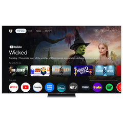 TCL 85" QM8L Téléviseur Google SQD mini-DEL HDR UHD 4K 144Hz de 85 po série QM8L de TCL - 2026 - 85QM8L - Boîte ouverte