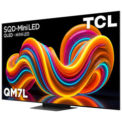 TCL 75" QM7L - Téléviseur intelligent Google SQD mini-DEL HDR UHD 4K de 75 po de TCL (75QM7L) - 2026 - Boîte ouverte