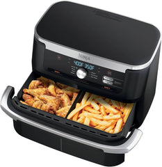Ninja Foodi Friteuse à air FlexBasket Megazone 10.4L - AD600CCO - Remis à neuf