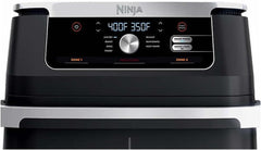 Ninja Foodi Friteuse à air FlexBasket Megazone 10.4L - AD600CCO - Remis à neuf