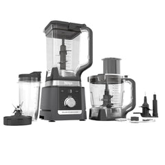 Ninja Deluxe Kitchen System with 2.6 L Pitcher, 9-cup processor, and Auto-iQ - Refurbished CCO905KS