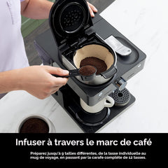 Ninja Machine à expresso et café Ninja Barista - CFN601C - Remis à neuf