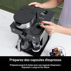 Ninja Machine à expresso et café Ninja Barista - CFN601C - Remis à neuf