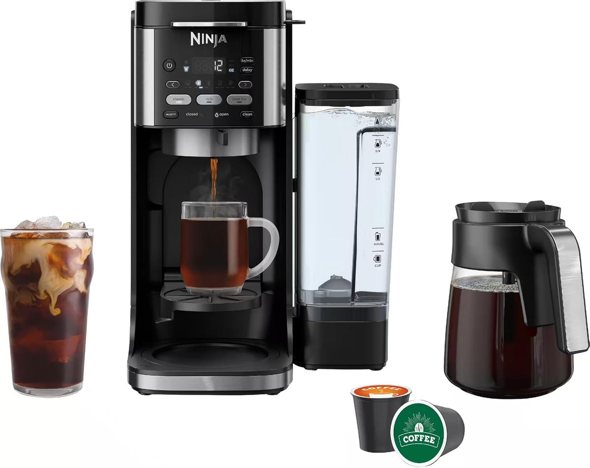 Ninja DualBrew Hot & Iced Coffee Maker - Refurbished - CFP105CCO