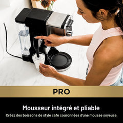 Ninja Système d’infusion de spécialité DualBrew Pro, portion individuelle, capsule et cafetière filtre de 3 L (12 tasses) - CFP301C - Remis à neuf