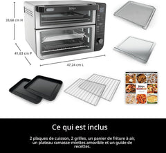 Ninja Four double DCT401C 12-en-1  avec FlexDoor™ - Boîte ouverte