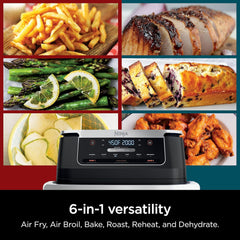 Ninja Foodi FlexBasket Air Fryer with 7-qt (6.6L) MegaZone - DZ071C - Refurbished