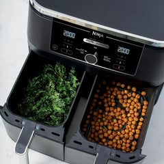 Ninja Friteuse à air chaud 4-en-1 Dual Zone Foodie - 9,46 kg/10 pte DZ300C - Boîte ouverte