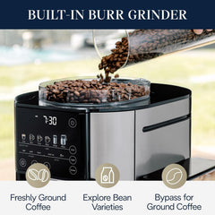 De'Longhi TrueBrew Filter Coffee Machine - Stainless Steel with Thermal Carafe - CAM51035M - Refurbished