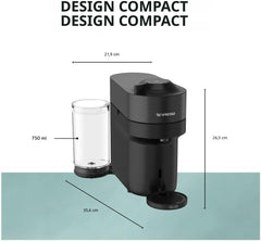 Nespresso Vertuo Pop+ Noir Réglisse ENV92BCA - Remis à neuf