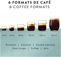 Nespresso Vertuo Pop+ Noir Réglisse ENV92BCA - Remis à neuf