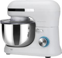 Frigidaire Retro 4.5L 8-Speed Electric Stand Mixer with Whisk, Dough Hook, Flat Beater Attachments, Splash Guard ESTM020-White - Refurbished