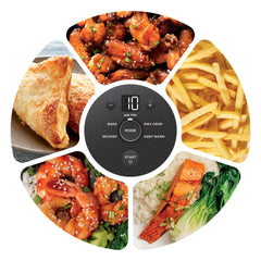 Ninja Crispi -Système de cuisson à la friteuse en verre 5-en-1, 3 récipients et un couvercle - FN103CCO - Boîte ouverte