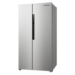 33" Hamilton Beach Counter-Depth Side-by-Side Refrigerator - Stainless Steel - HBF1558 - Open Box