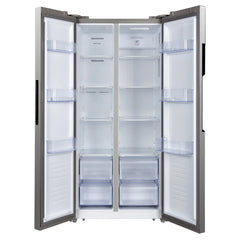 33" Hamilton Beach Counter-Depth Side-by-Side Refrigerator - Stainless Steel - HBF1558 - Open Box