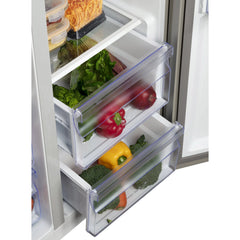 33" Hamilton Beach Counter-Depth Side-by-Side Refrigerator - Stainless Steel - HBF1558 - Open Box