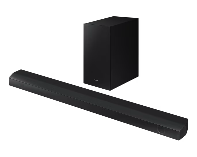 Barre de son 3.1 cannaux HW-B650 de Samsung avec haut-parleur d'extrême graves sans fil - Boîte ouverte