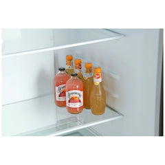 33-inch French Door Refrigerator in Stainless Steel with Dual Freezer Drawers - Hamilton Beach - HZ4051 - Open Box