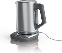 Ninja KT200C Precision Temperature Electric Kettle, 1500 Watts, BPA-Free, Stainless Steel, 7-Cup Capacity - Open Box