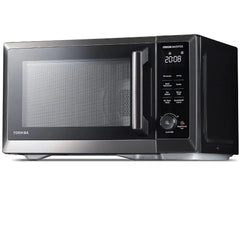 Toshiba - Four à micro-ondes 7 en 1 de 1.3 pi3 de 1000W avec fonction friteuse à air intégré - ML2-TC10SAIT(SS) - Remis à neuf (Recertifié)