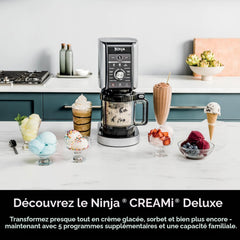 Ninja CREAMi Deluxe 11-in-1 Ice Cream and Frozen Treat Maker - NC501 - Refurbished