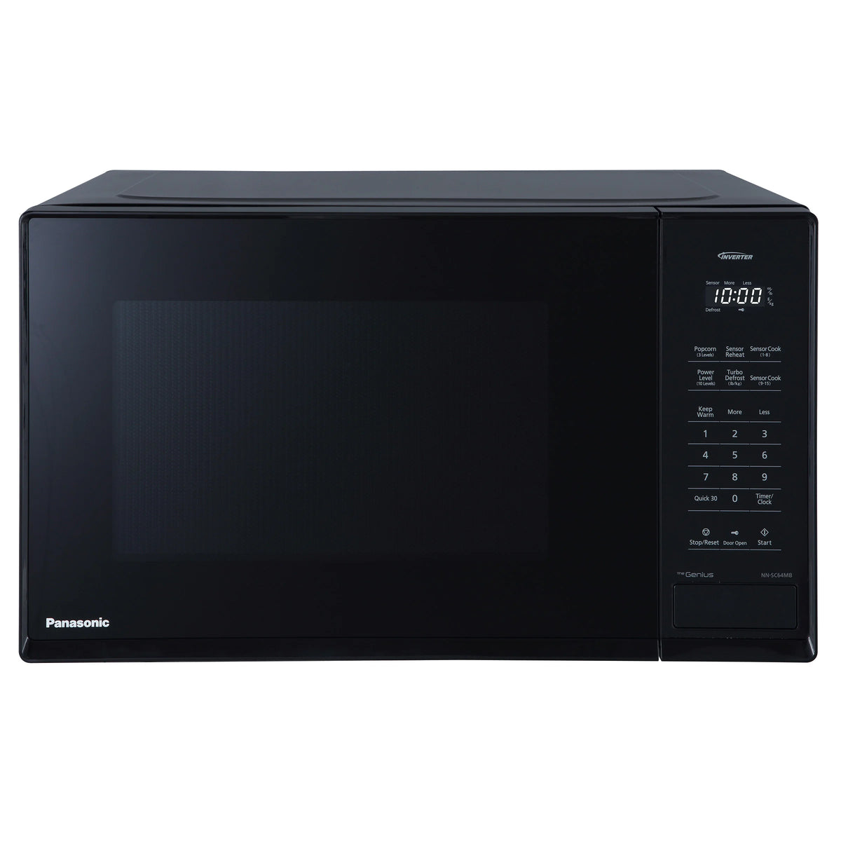 Panasonic - Four à micro-ondes 1.3 pi3 Genius Inverter de 1200 W Noir - NN-SC64MB-C - Remis à neuf