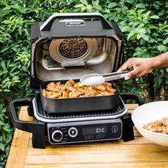 Ninja Woodfire Gril extérieur et fumoir - OG701 - Boîte ouverte