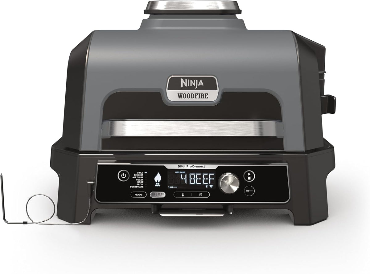 Ninja Gril extérieur et fumoir TG Woodfire ProConnect™ OG901LWC - Boîte ouverte