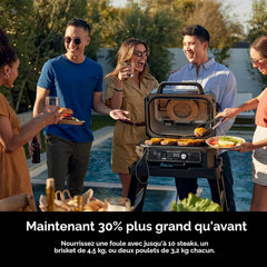 Ninja Gril extérieur et fumoir TG Woodfire ProConnect™ OG901LWC - Boîte ouverte