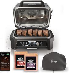 Ninja Gril extérieur et fumoir TG Woodfire ProConnect™ OG901LWC - Boîte ouverte