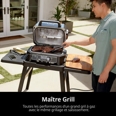 Ninja Gril extérieur et fumoir TG Woodfire ProConnect™ OG901LWC - Boîte ouverte