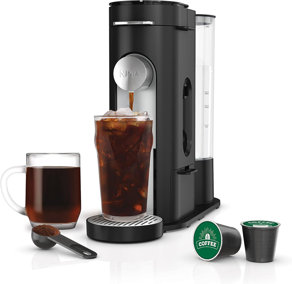 Ninja Cafetière pour café moulu et capsules - PB040C - Remis à neuf
