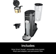 Ninja Cafetière pour café moulu et capsules - PB040C - Remis à neuf