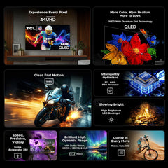 TCL 65" Q7K - Téléviseur Intelligent Google TV QLED UHD 144 Hz Série Q7K 65 po de TCL (65Q7K) - 2025 - Boîte ouverte