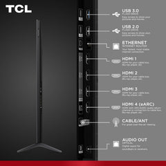 TCL 65" QM64L - Téléviseur intelligent Fire TV QD mini-DEL HDR UHD 4K série QM64L 65 po de TCL (65QM64L) - 2026 - Boîte ouverte