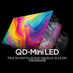 TCL 65" QM64L - Téléviseur intelligent Fire TV QD mini-DEL HDR UHD 4K série QM64L 65 po de TCL (65QM64L) - 2026 - Boîte ouverte