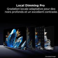 TCL 65" QM64L - Téléviseur intelligent Fire TV QD mini-DEL HDR UHD 4K série QM64L 65 po de TCL (65QM64L) - 2026 - Boîte ouverte