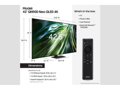 Samsung 43" QN90DA Neo QLED 4K UHD Smart TV - QN43QN90DA - Open Box