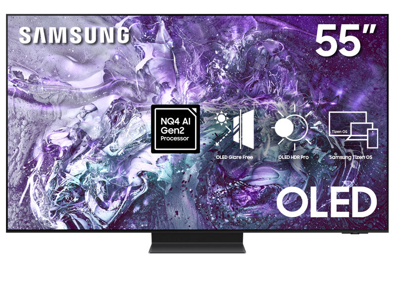 Téléviseur intelligent Tizen HDR DELO UHD 4K de 55 po de Samsung (QN55S95DAFXZC) - Boîte ouverte