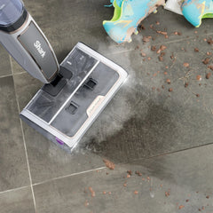 Shark 3-in-1 Steam MopSteam Pickup™, vacuums and sanitizes* - SD205CCO - Open Box