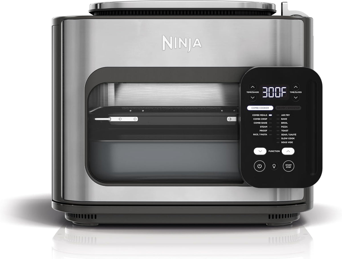 Ninja Combi™ Multicuiseur Tout-en-Un, Four et Friteuse à Air - SFP701C - Boîte ouverte