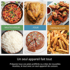 Ninja Combi™ Multicuiseur Tout-en-Un, Four et Friteuse à Air - SFP701C - Boîte ouverte