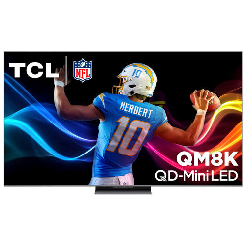 TCL 75" QM8K - Téléviseur intelligent Google mini-DEL HDR UHD 4K série QM8K de 75 po de TCL (75QM8K) - 2025 - Boîte ouverte