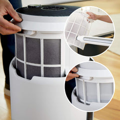 Shark Purificateur d'air MAX NeverChange, 1 400 pi2 - UA1450 - Boîte ouverte