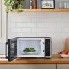 Vissani Four à micro-ondes 0,9 pi3 de 900 Watt, acier inoxydable - EM0P02A2KJCL - Boîte ouverte