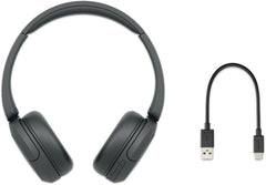 Casque d'écoute Bluetooth WH-CH520 de Sony avec microphone - Boîte ouverte