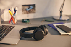 Casque d'écoute Bluetooth WH-CH520 de Sony avec microphone - Boîte ouverte
