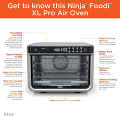 Ninja Foodi™ 10-in-1 XL Pro Air Fry Oven -DT201C - Refurbished